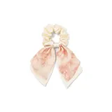 Розовая резинка для волос