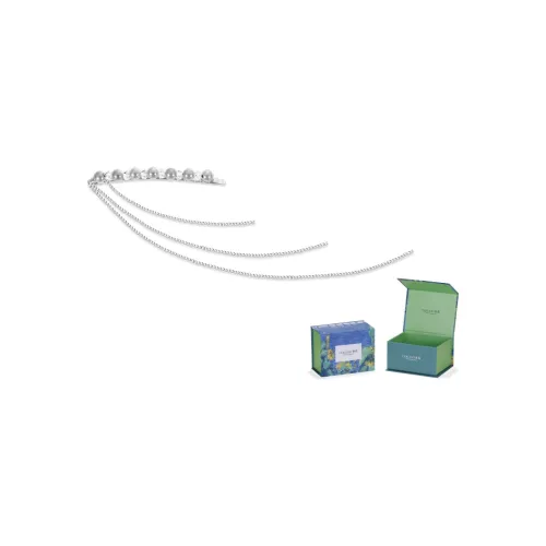 Cercoo Сплав Заколки для волос ThH1663 Серебряные Женские