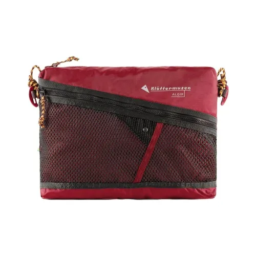KLATTERMUSEN Сумка через плечо Сумка для активного отдыха Переработанный полиамид Красный Мужская