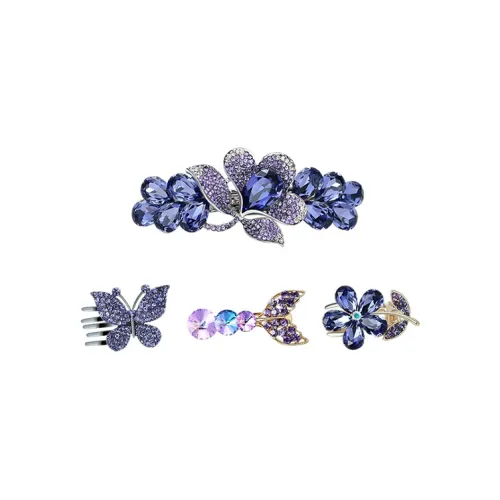 ZUOOU Кристальные заколки для волос женские