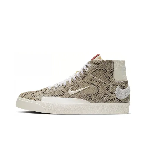 Soulland x Nike Blazer SB MID Топ Скейтборд Кроссовки Унисекс Хаки