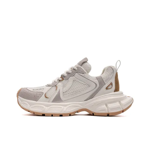 EBLAN Низкий топ кросівки женские жемчужно-белый абрикос