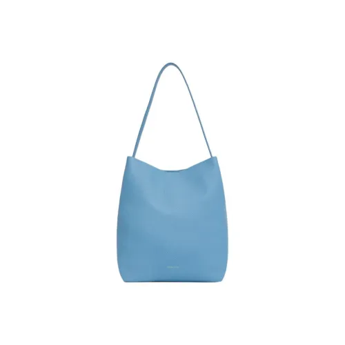 MANSUR GAVRIEL Галька Кожа Сумка Сумка через плечо Женская Озерно-голубая