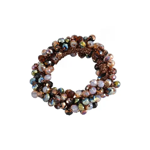 ZUOOU Нейлон Искусственный хрусталь Резинки-спирали для волос Женские