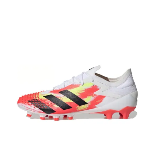 Adidas Predator Mutator 20,1 Амортизация и Дышащие Футбольные бутсы Мужские Белые Розовые