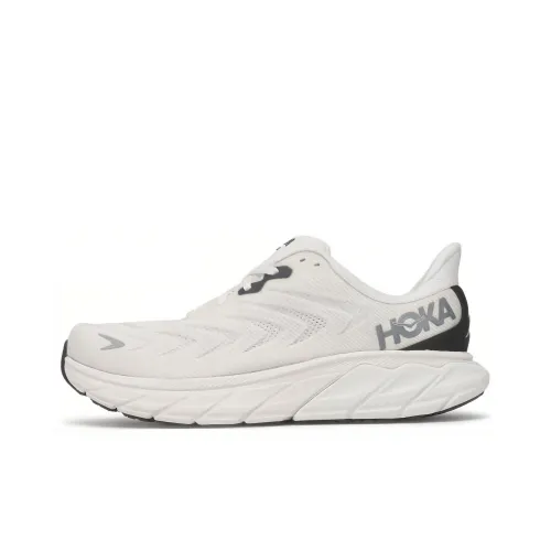 HOKA ONE ONE Arahi 6 Беговые кроссовки Низкий топ Шампанский белый/Стальная проволока Серый Мужской