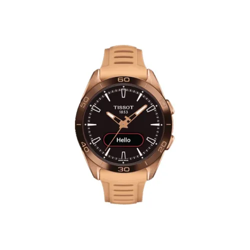 Tissot Quartz Movement Унисекс Часы 43мм*43,75мм*13,5мм Черные