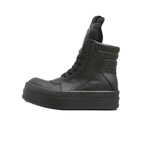 RICK OWENS Скейтборд Кроссовки Высокие Черные Мужские