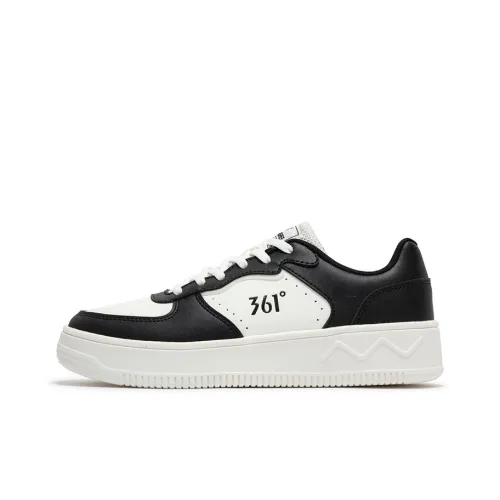 361° Air Force One Slip Resistant Abrasion Resistant Low Топ Скейтборд Кроссовки Женские Белый Черный