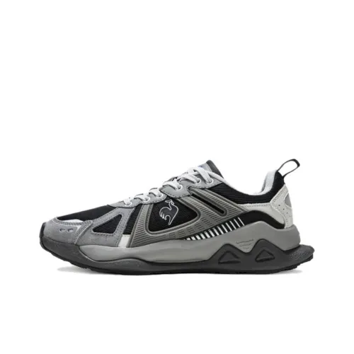 Le Coq Sportif Беговые кроссовки Низкий Топ Серый/Черный Женские