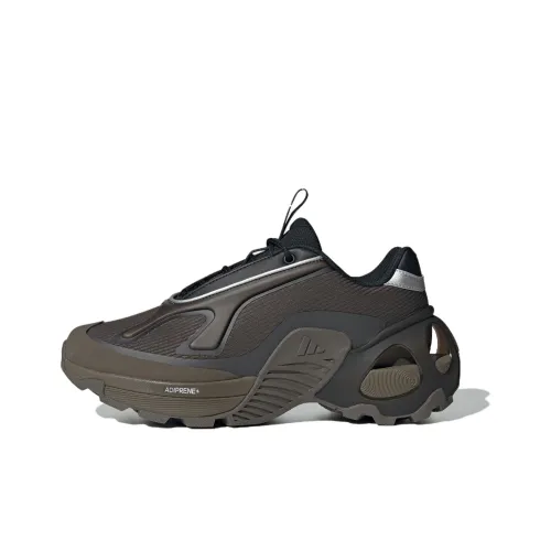 Adidas Wonder Runner Low Топ Беговые кроссовки Унисекс Коричневато-черный