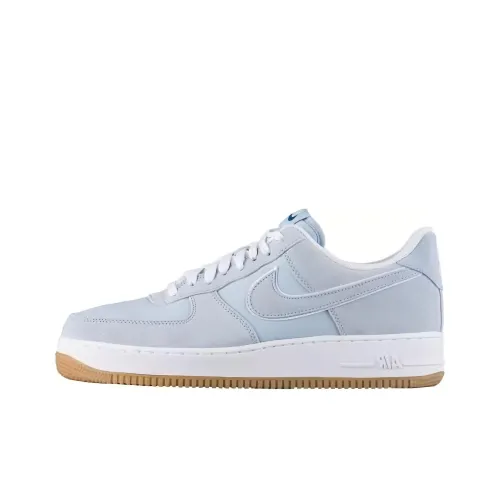 Nike Air Force 1 Устойчивые к истиранию Дышащие Низкие Кроссовки для скейтбординга Унисекс Синие