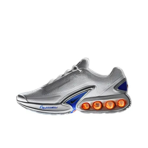 Nike Air Max Dn 'Blueprint' Устойчивый к истиранию Низкий Топ Повседневная обувь Мужская Серебряная