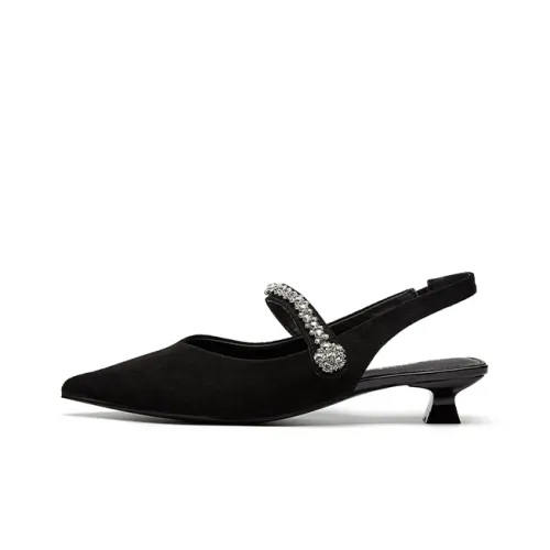 Daphne Квадратный каблук Туфли Мэри Джейн Женские