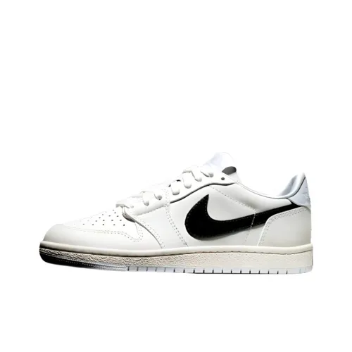 Jordan Air Jordan 1 '85 Low Wings Low Top Винтажные баскетбольные кроссовки Мужские Белый Черный