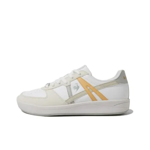 Le Coq Sportif Повседневный Низкий Топ Бежевый Унисекс