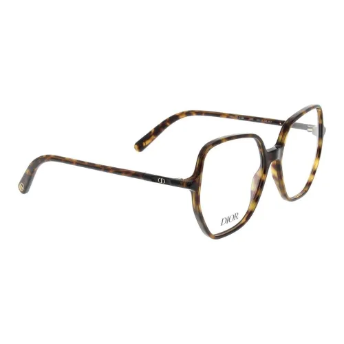 DIOR Нерегулярная форма оправы для очков Унисекс Черепаховый