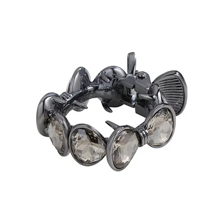 Yiru Eco Friendly Цинковый сплав Искусственный хрусталь Заколки для волос Женские