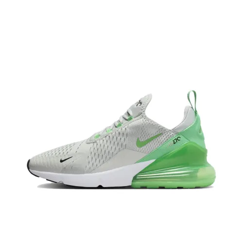 Nike Air Max 270 Low Топ Повседневные Беговые Кроссовки Мужские Серые Зеленые