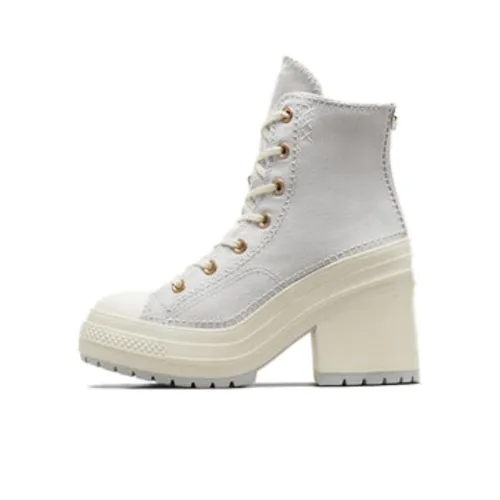 Converse Chuck 70 Кеды Высокие Топ Окаменелость Серый/Белый EGRET/Белая Цапля Женские