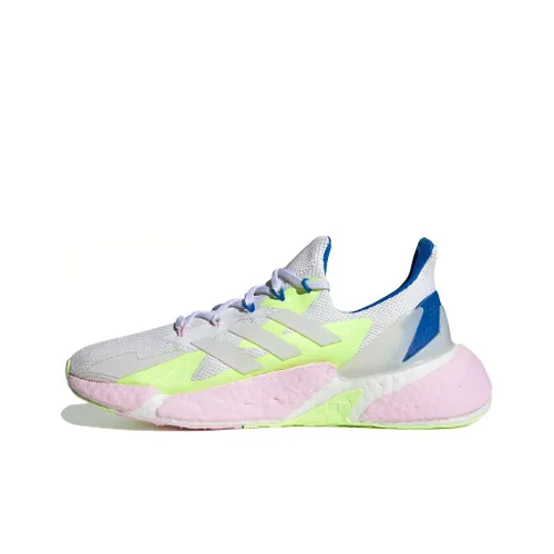 Adidas X9000l4 Дышащий MID Топ Повседневные Беговые Кроссовки Женские Белые Зеленые