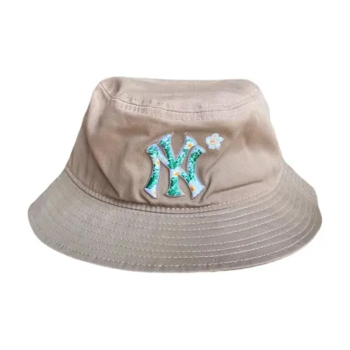 New Era Cotton Bucket Hats Унисекс Бежевый