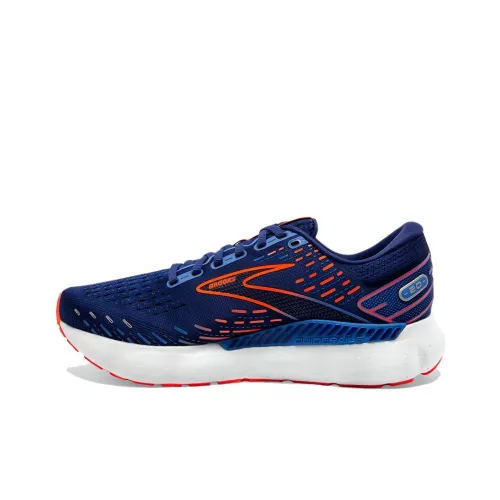 Brooks Glycerin 20 Slip Устойчивый к истиранию Низкий Топ Повседневные Беговые кроссовки Мужские Серый Синий