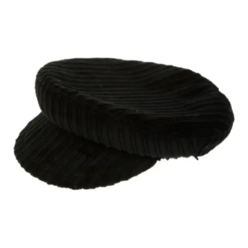 Borsalino Вельветовые Береты Женские Черные