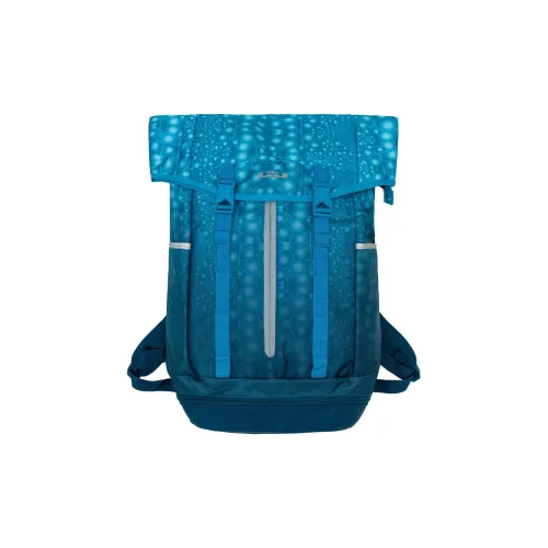 Nike Полиэстер с ЭВА Рюкзак Стандартный Унисекс Павлин Синий