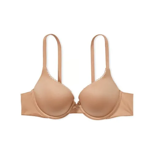 Victoria's Secret Центральная часть By Victoria 7449 Comfort Форма Perfect Форма PUSH Вверх Гладкий Бюстгальтер Женские Светлый хаки