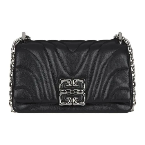 Givenchy Пэчворк Телячья Кожа Сумка через плечо Сумка на плечо Маленькая Женская Черная