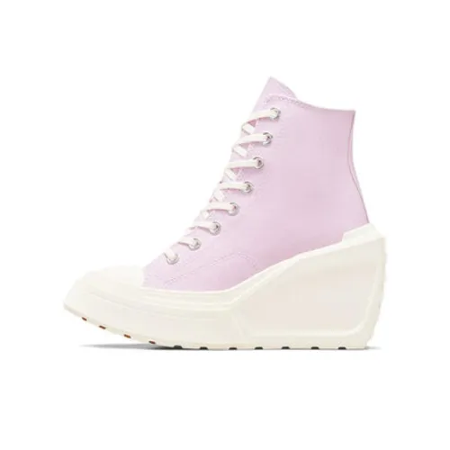 Converse Chuck 70 De Luxe Wedge High Топ Кеды Женские Фиолетовый Белый Черный