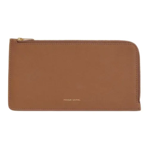 MANSUR GAVRIEL Телячья кожа Кошелек Женские Песочно-коричневый