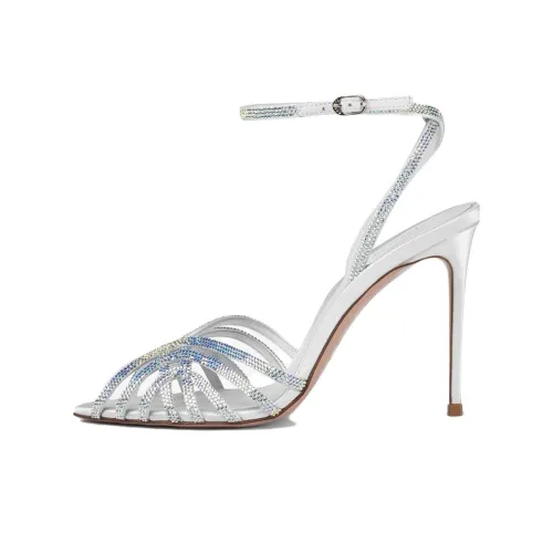 Le Silla Embrace Модные Сандалии 11 см Женские Белые