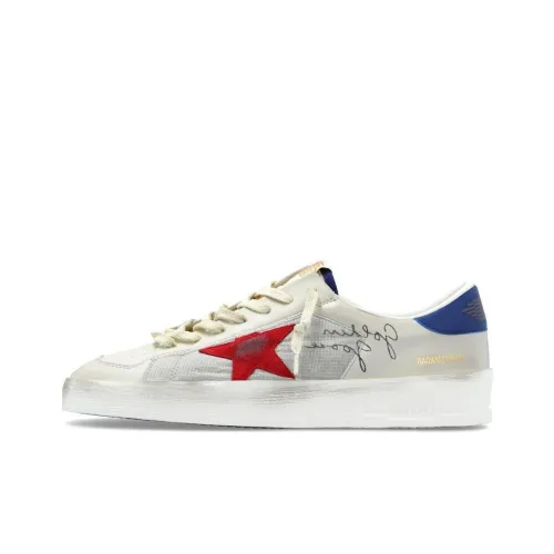 Golden Goose Stardan Скейтборд Кроссовки Низкие Слоновая кость Мужские