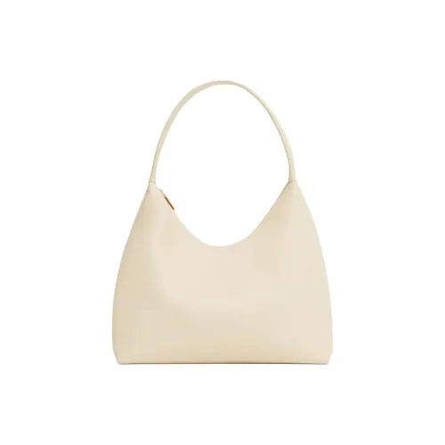 MANSUR GAVRIEL Roll Тисненая Телячья кожа Сумка-хобо Сумка Сумка через плечо Женская Цвет Слоновая кость