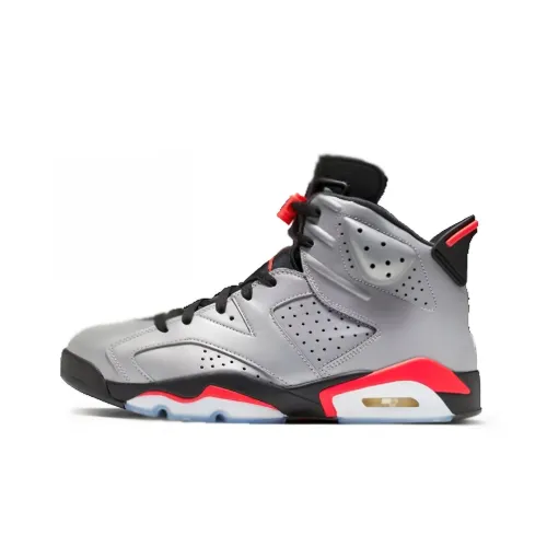 Jordan Air Jordan 6 Ретро Reflections OF A Champion High Top Винтажные баскетбольные кроссовки Мужской Reflection Silver