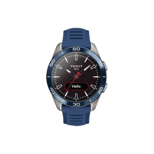 Tissot Touch Collection Кварцевый механизм Мужские часы Циферблат 43,75 мм Черный Титан Корпус часов