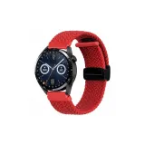 Красный с магнитным черным ремешком.