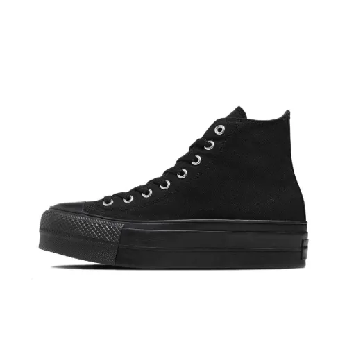 Конверс All Star Slip-Resistant Abrasion-Resistant High Top Skateboard Shoes Unisex Black Конверс All Star противоскользящие устойчивые к истиранию высокие кеды для скейтбординга унисекс черные