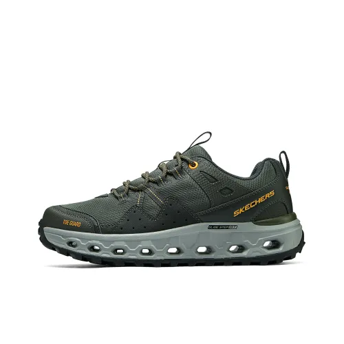 Skechers Низкий Топ Повседневная Беговая Обувь Мужская Зеленая