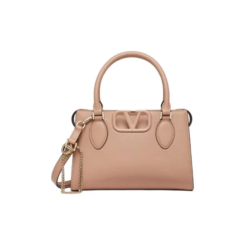 Valentino Garavani Рельефная Телячья Кожа Сумка через плечо Сумка Маленькая Женская Детская Розовая