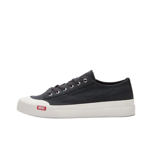 DIESEL S Athos Low-Top Canvas Shoes Men's Black