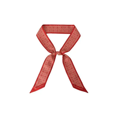 GIVENCHY Шелковые шарфы Женские Красный