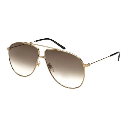 GUCCI Aviator Солнцезащитные очки Мужские Золотые