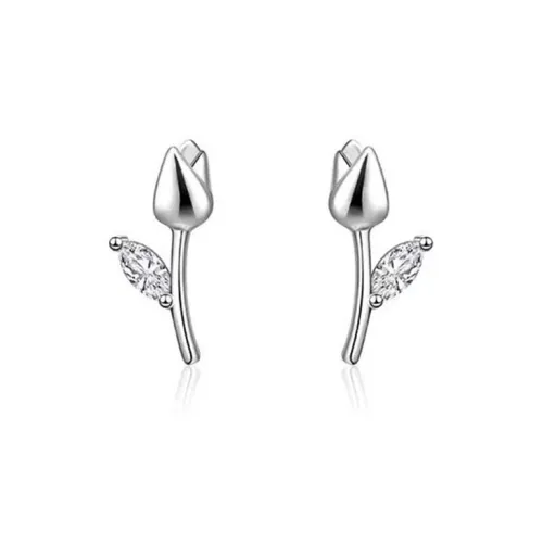 JOYDINNY Серебро S925 Серьги-гвоздики Женские
