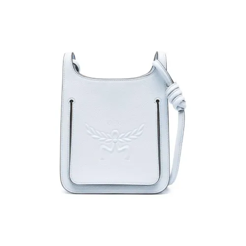 MCM Телячья кожа Сумка через плечо Мини Унисекс Light Синий