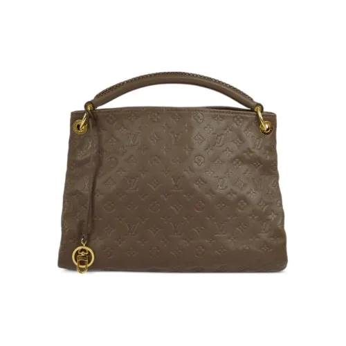 LOUIS VUITTON Artsy EMPREINTE Кожа Сумка Средняя Унисекс Коричневый