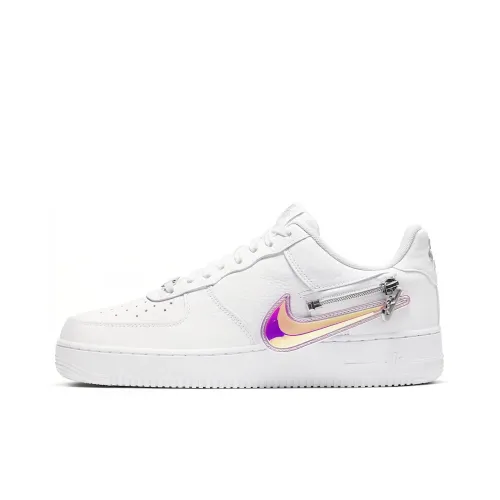 Nike Air FORCE 1 Low Top Скейтборд Кроссовки Унисекс Белый