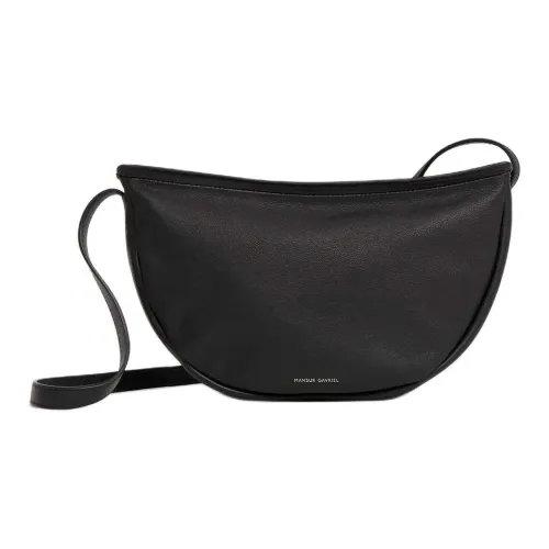 MANSUR GAVRIEL Телячья кожа Сумка через плечо Женская Черная